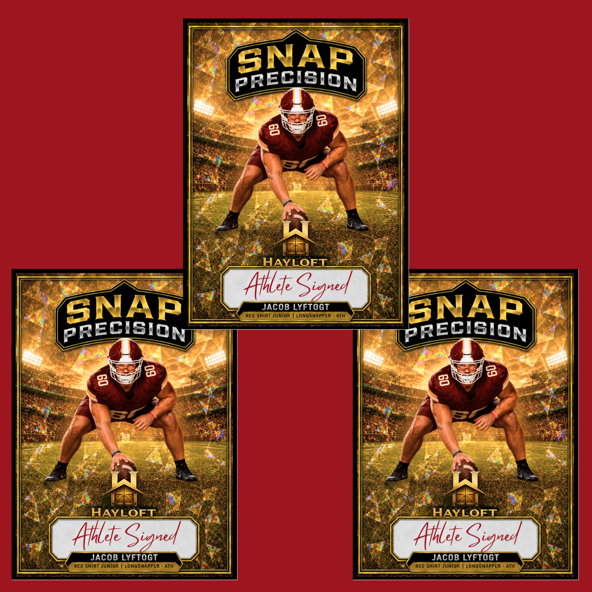 Jacob Lyftogt ~ Autograph Edition NIL Trading Card (3-Pack)