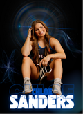Chloe Sanders ~ NIL Debut Trading Card
