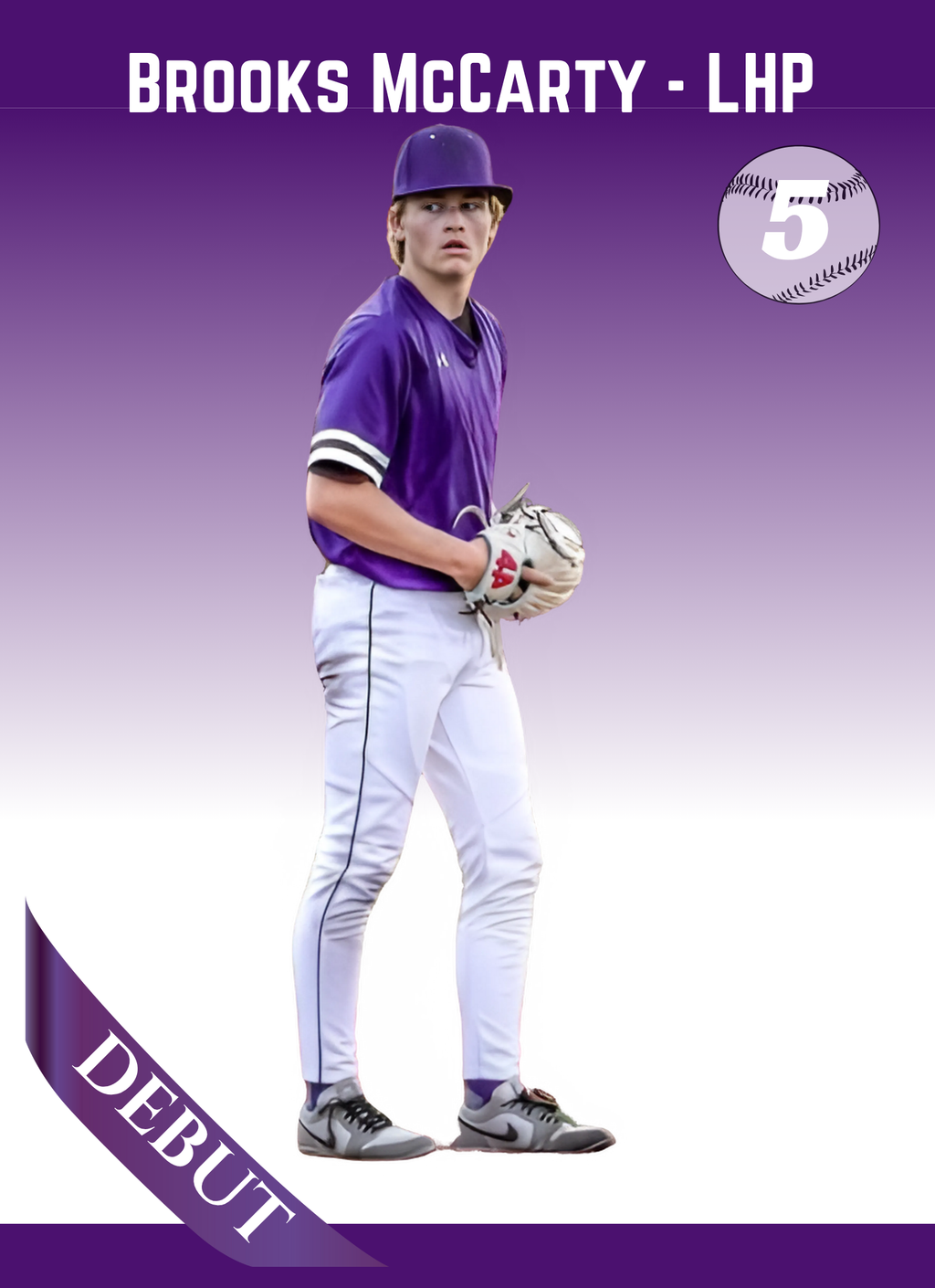 Brooks McCarty – NIL Debut Trading Card
