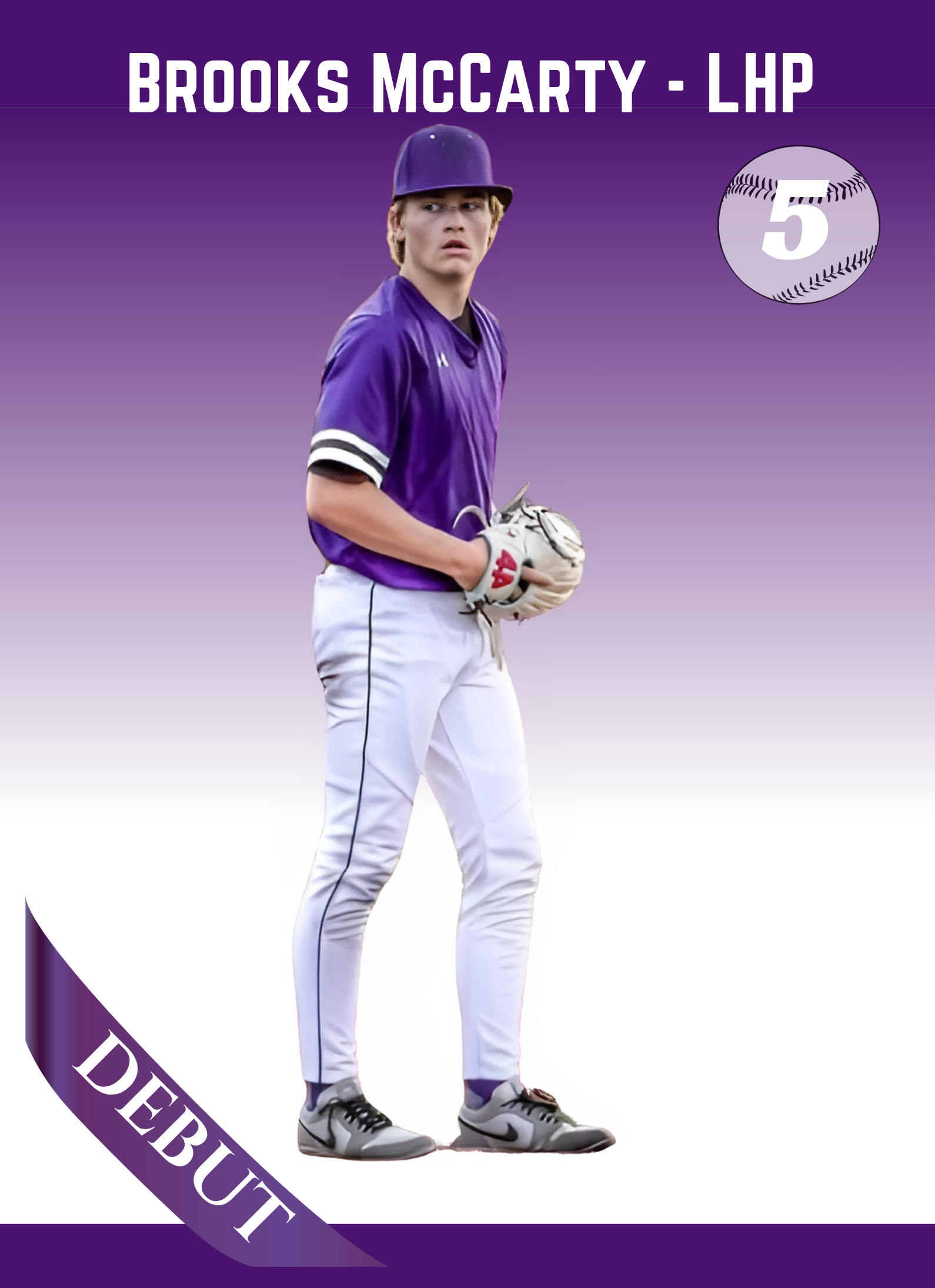 Brooks McCarty – NIL Debut Trading Card