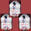 Nate Sims ~ Autograph Edition NIL Trading Card (3-Pack)