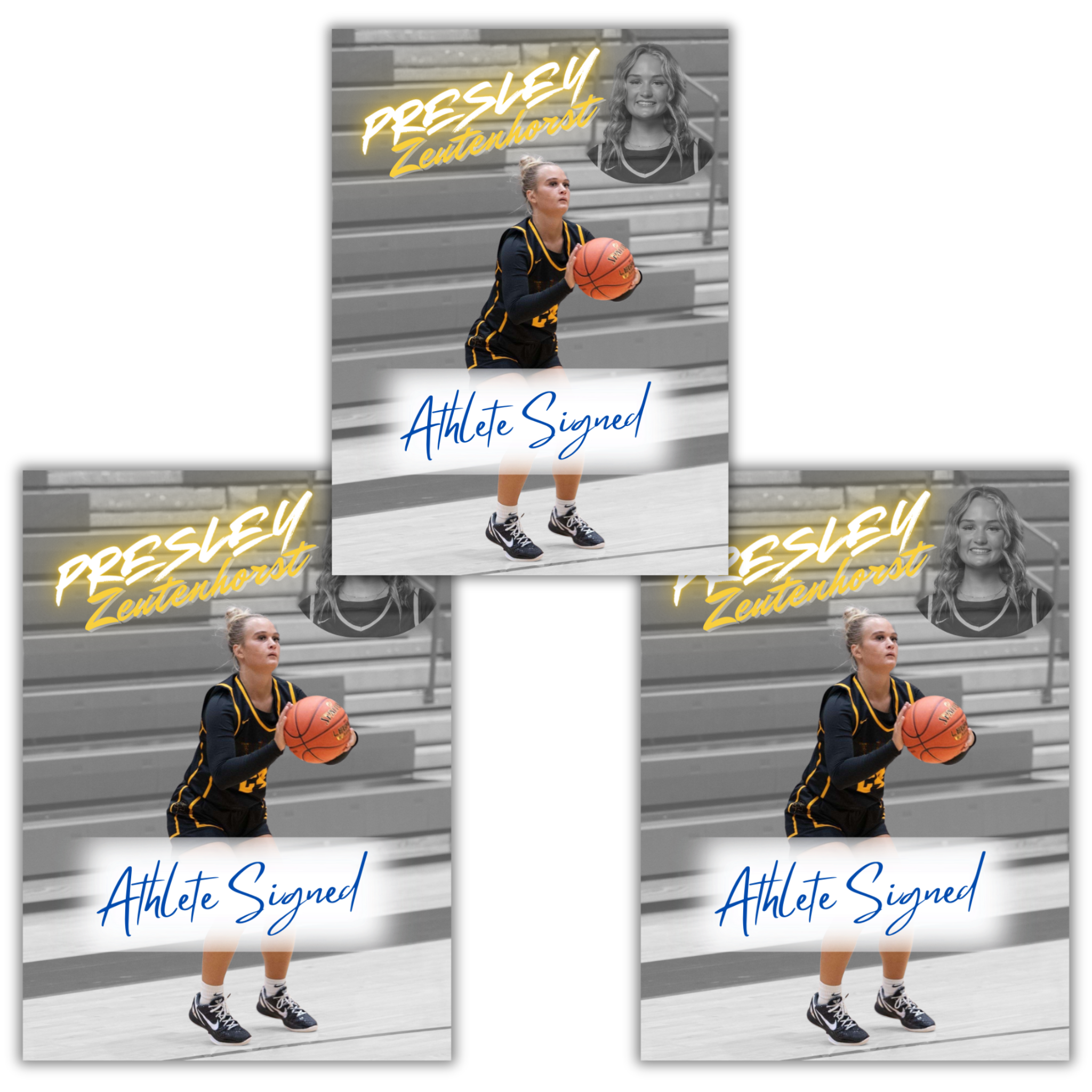 Presley Zeutenhorst ~ Autograph Edition NIL Trading Card (3-Pack)