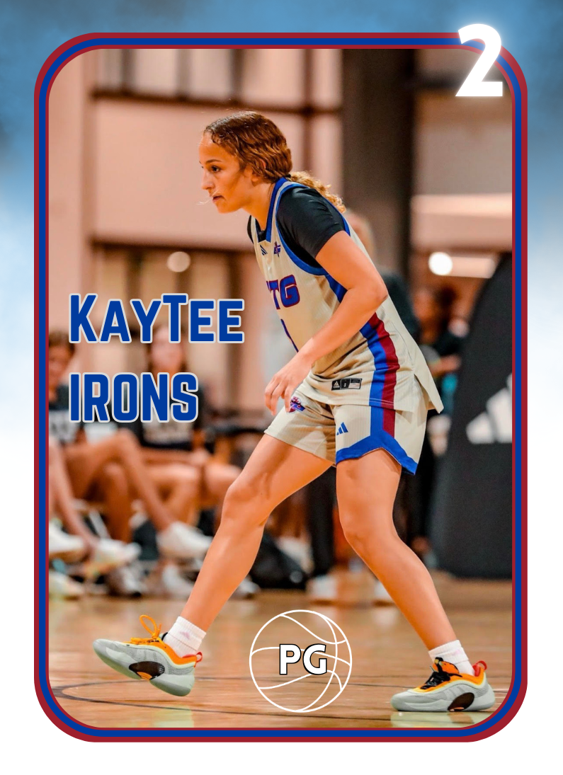 KayTee Irons ~ NIL Debut Trading Card