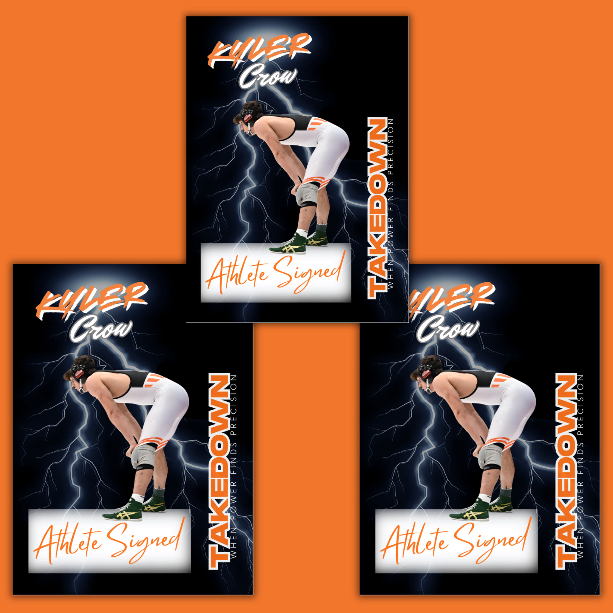 Kyler Crow ~ Autograph Edition NIL Trading Card (3-Pack)