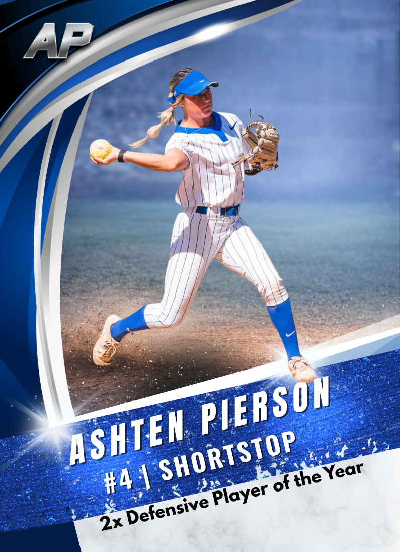 Ashten Pierson ~ NIL Debut Trading Card