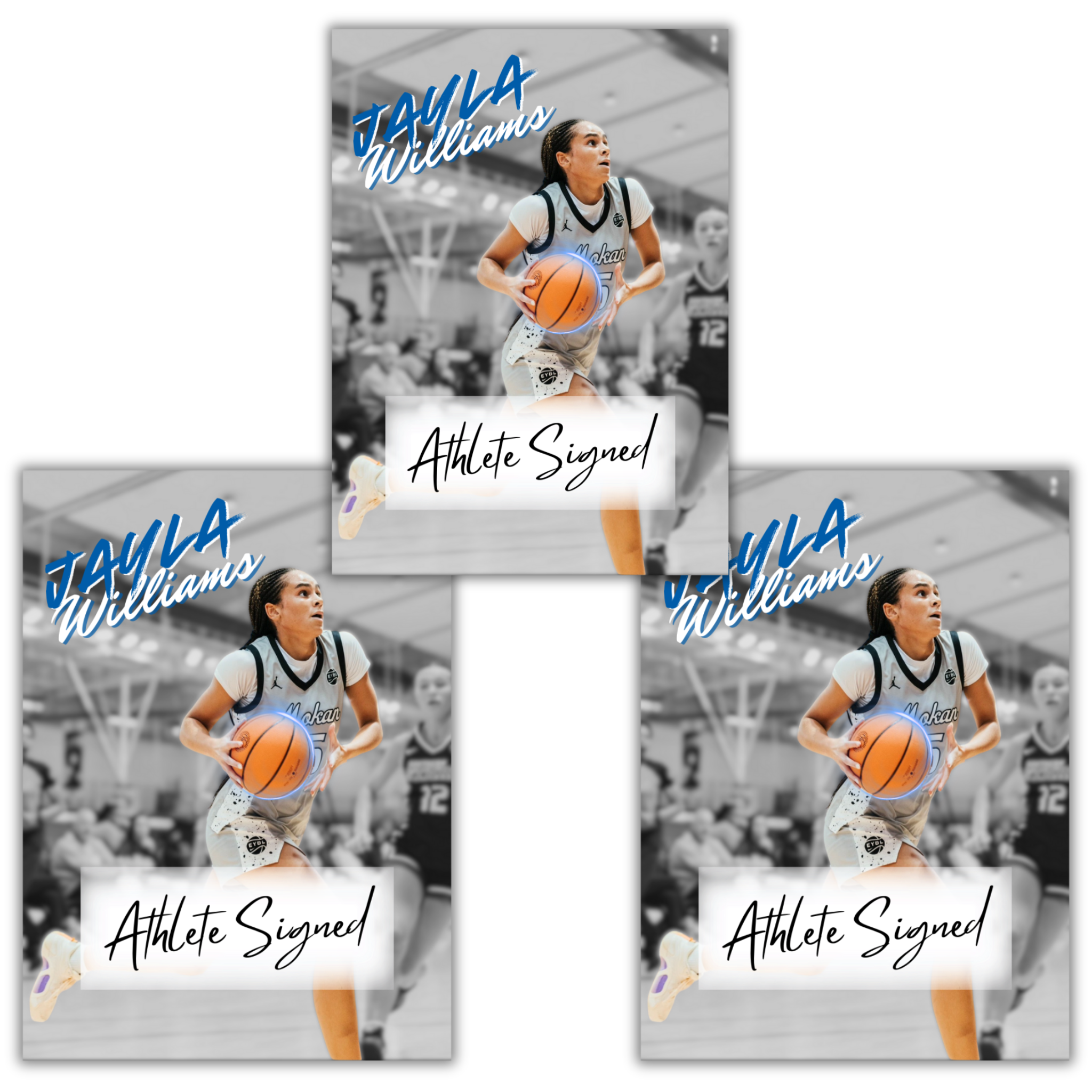 Jayla Williams ~ Autograph Edition NIL Trading Card (3-Pack)