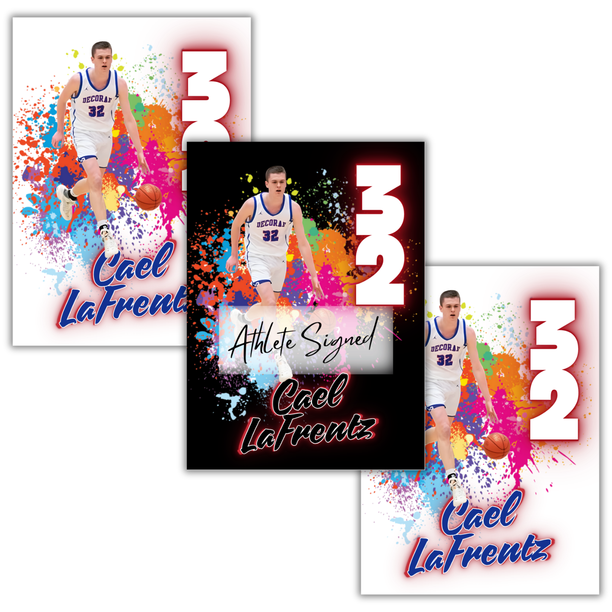 Cael LaFrentz ~ 3-Card NIL Collector’s Bundle