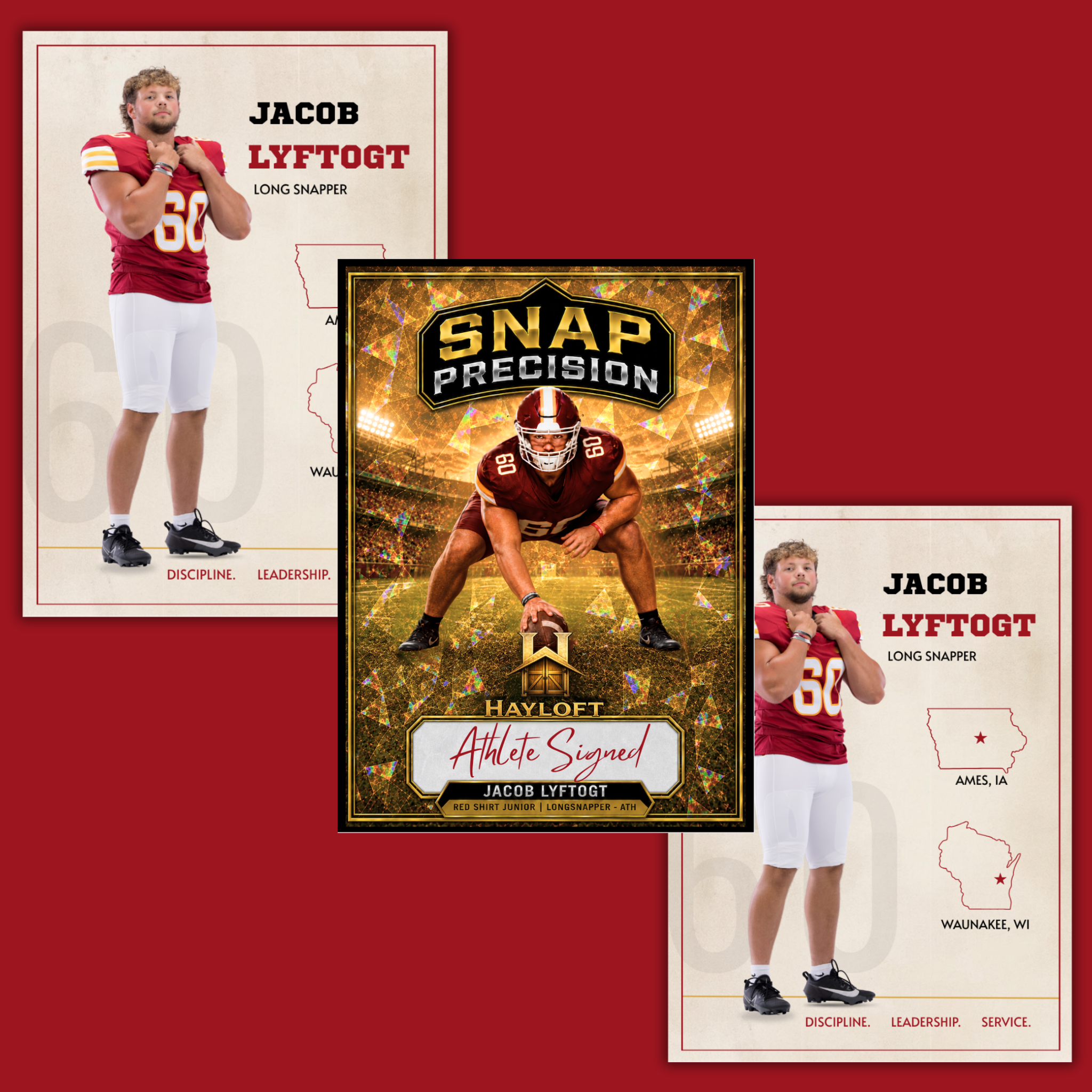 Jacob Lyftogt ~ 3-Card NIL Collector’s Bundle