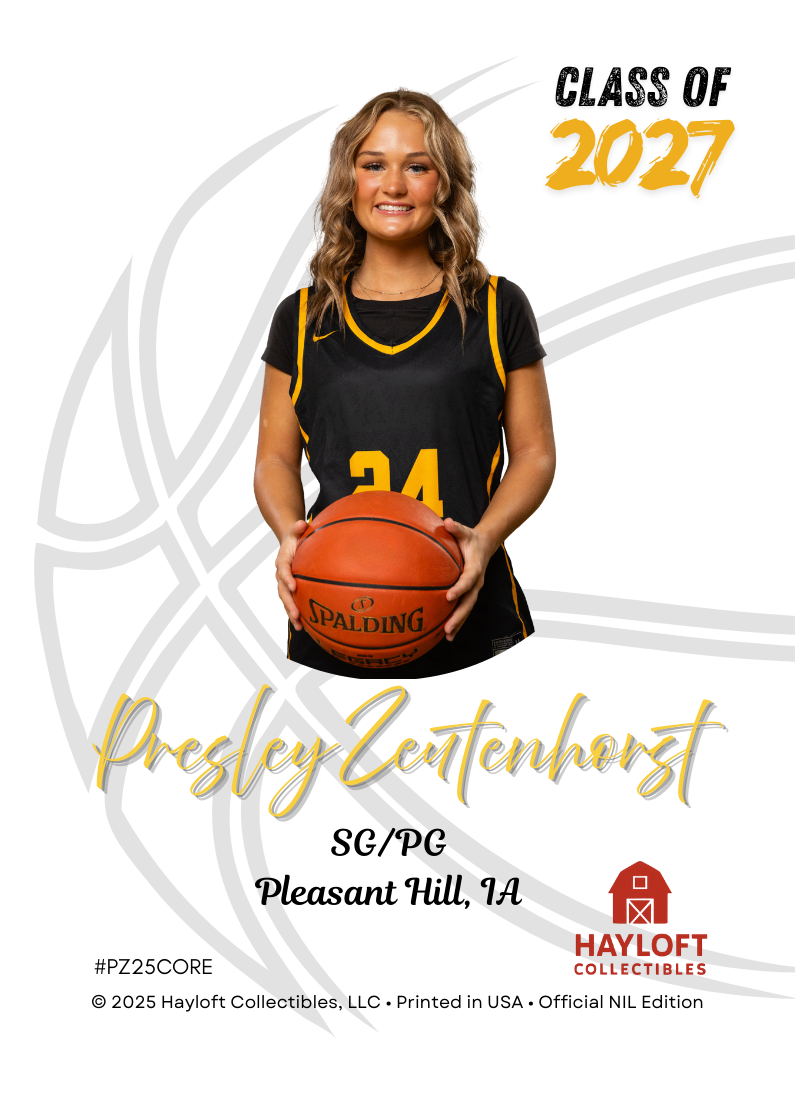 Presley Zeutenhorst – NIL Debut Trading Card