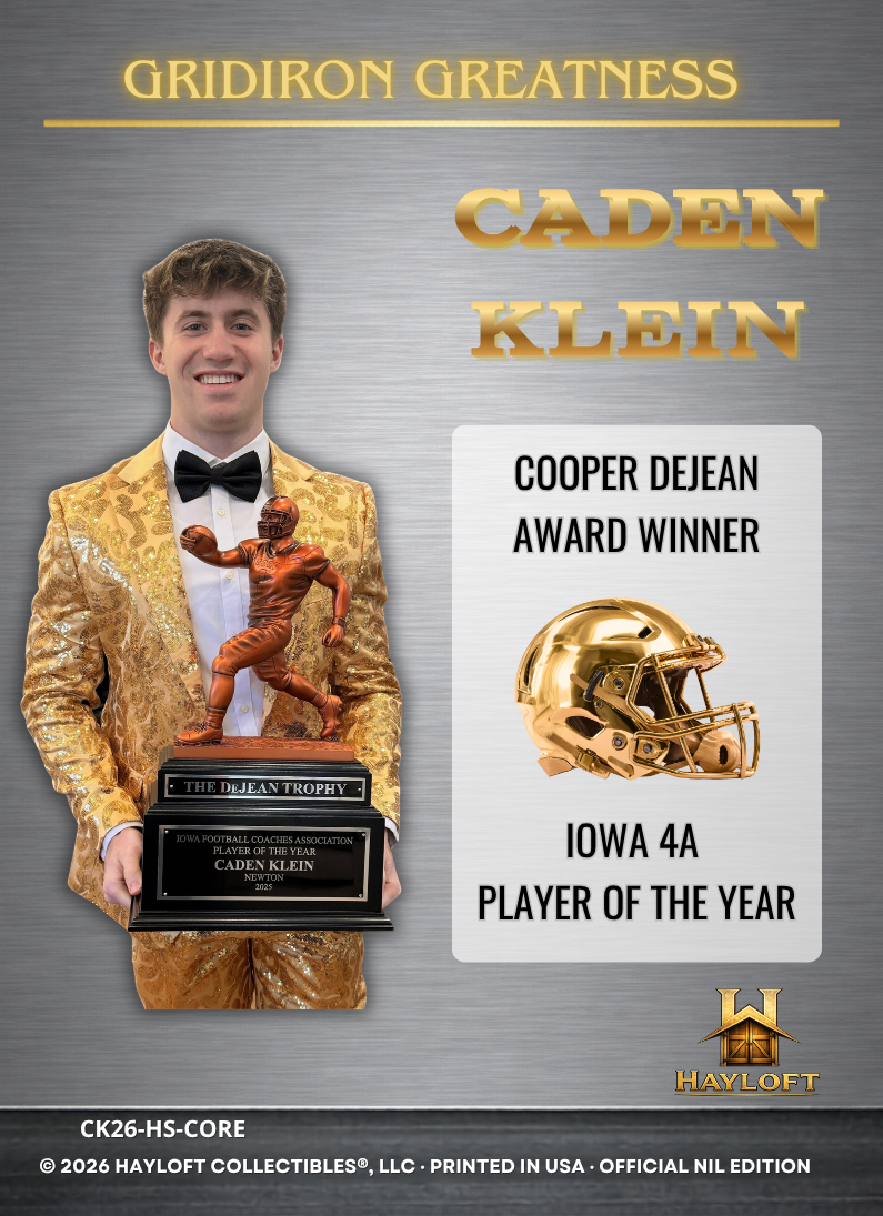 Caden Klein ~ NIL Debut Trading Card