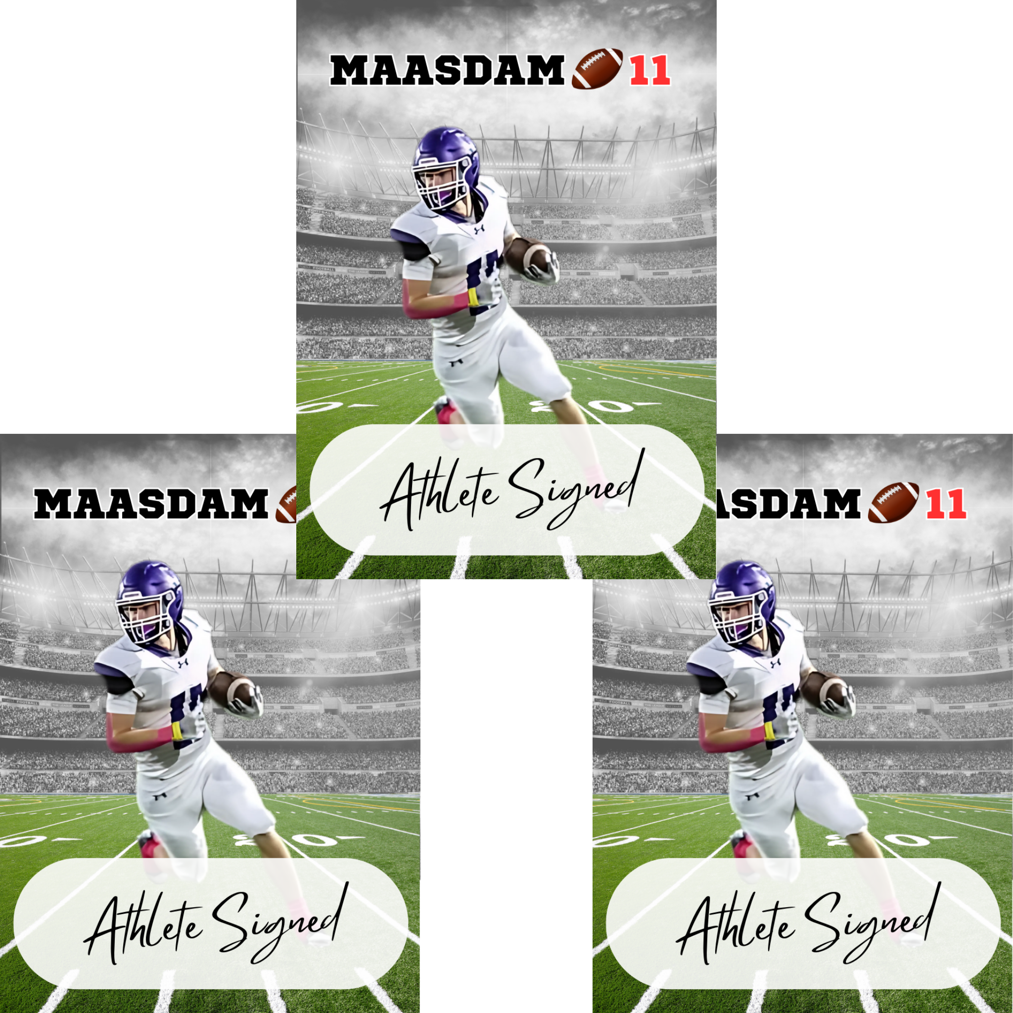 Dylan Maasdam – Autograph Edition NIL Trading Card (3-Pack)