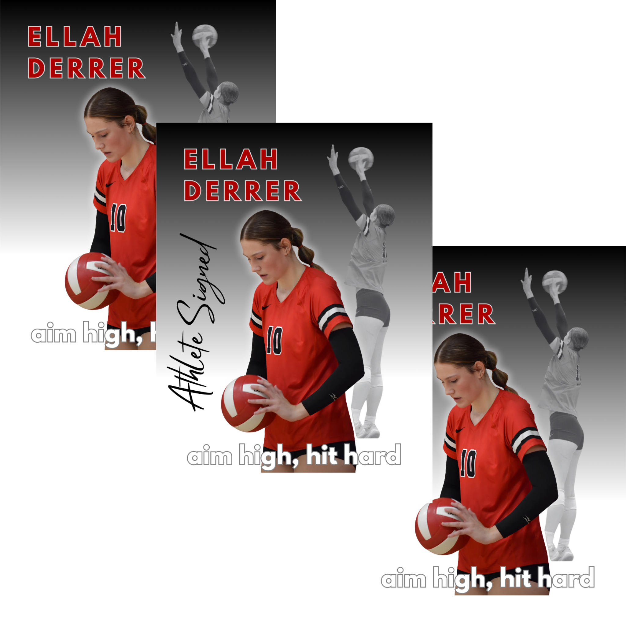 Ellah Derrer 3-Card NIL Collector’s Bundle