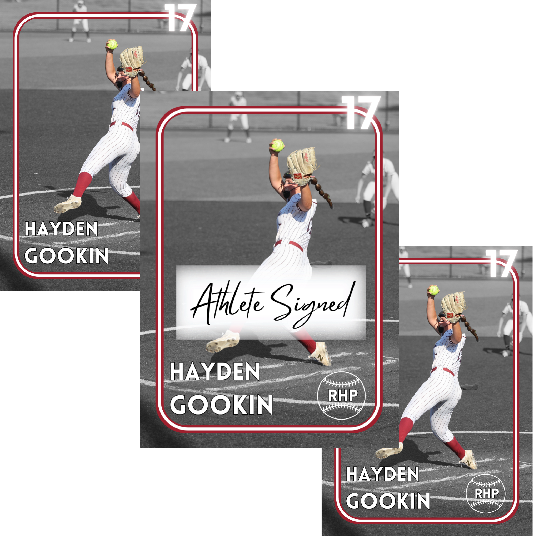Hayden Gookin ~ 3-Card NIL Collector’s Bundle