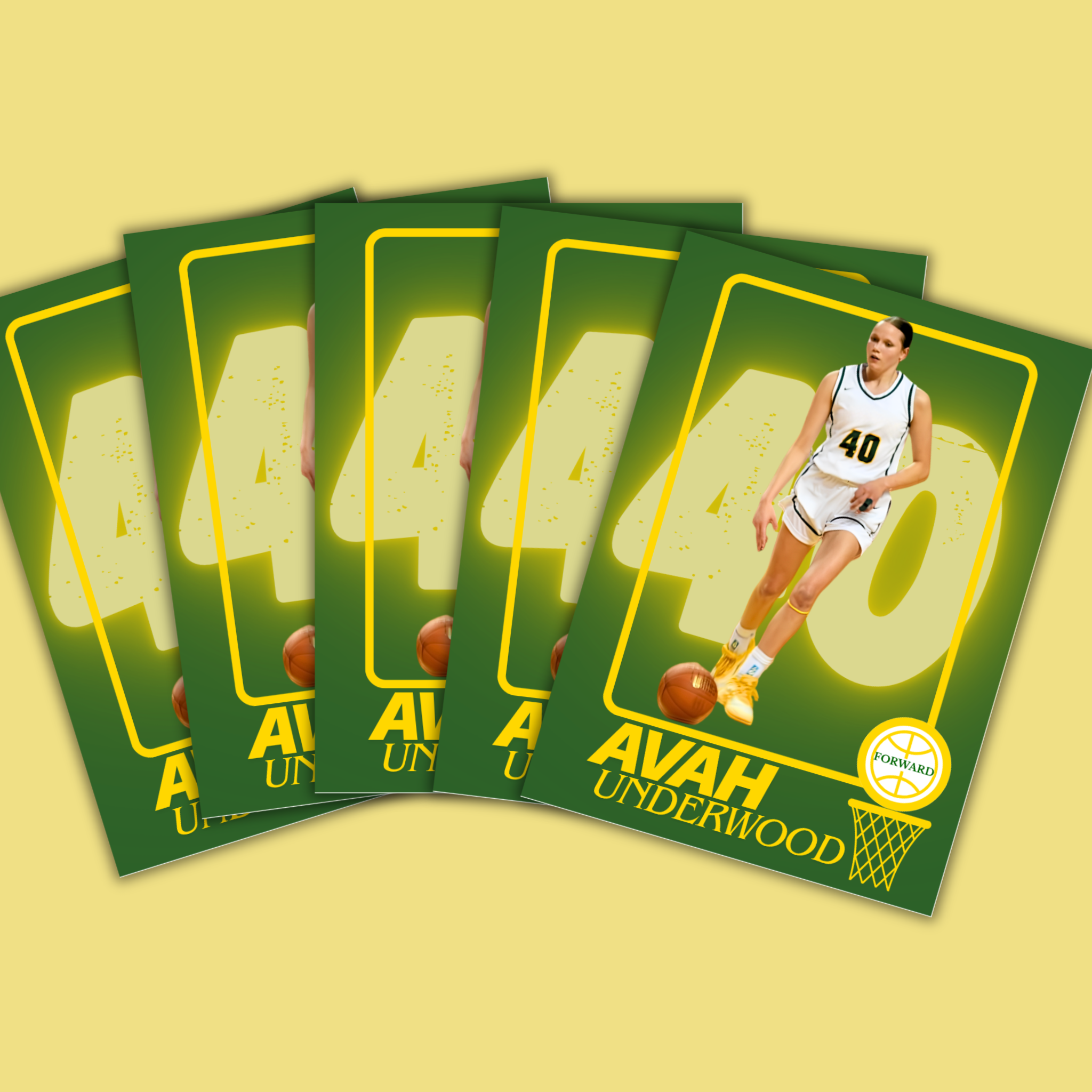 Avah Underwood ~ NIL Debut Trading Card (5-Pack)
