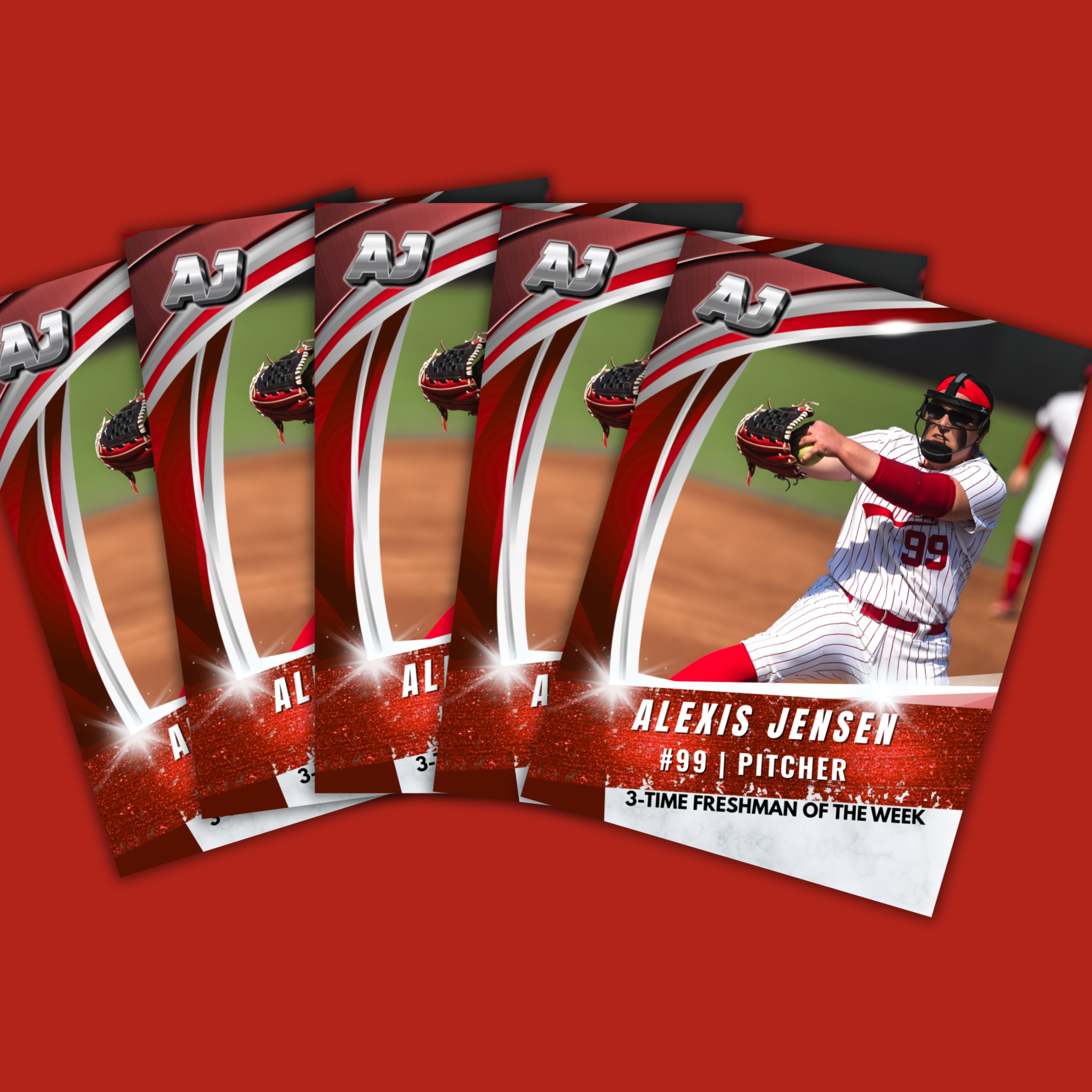 Alexis Jensen ~ NIL Debut Trading Card (5-Pack)