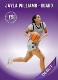Jayla Williams ~ NIL Debut Trading Card