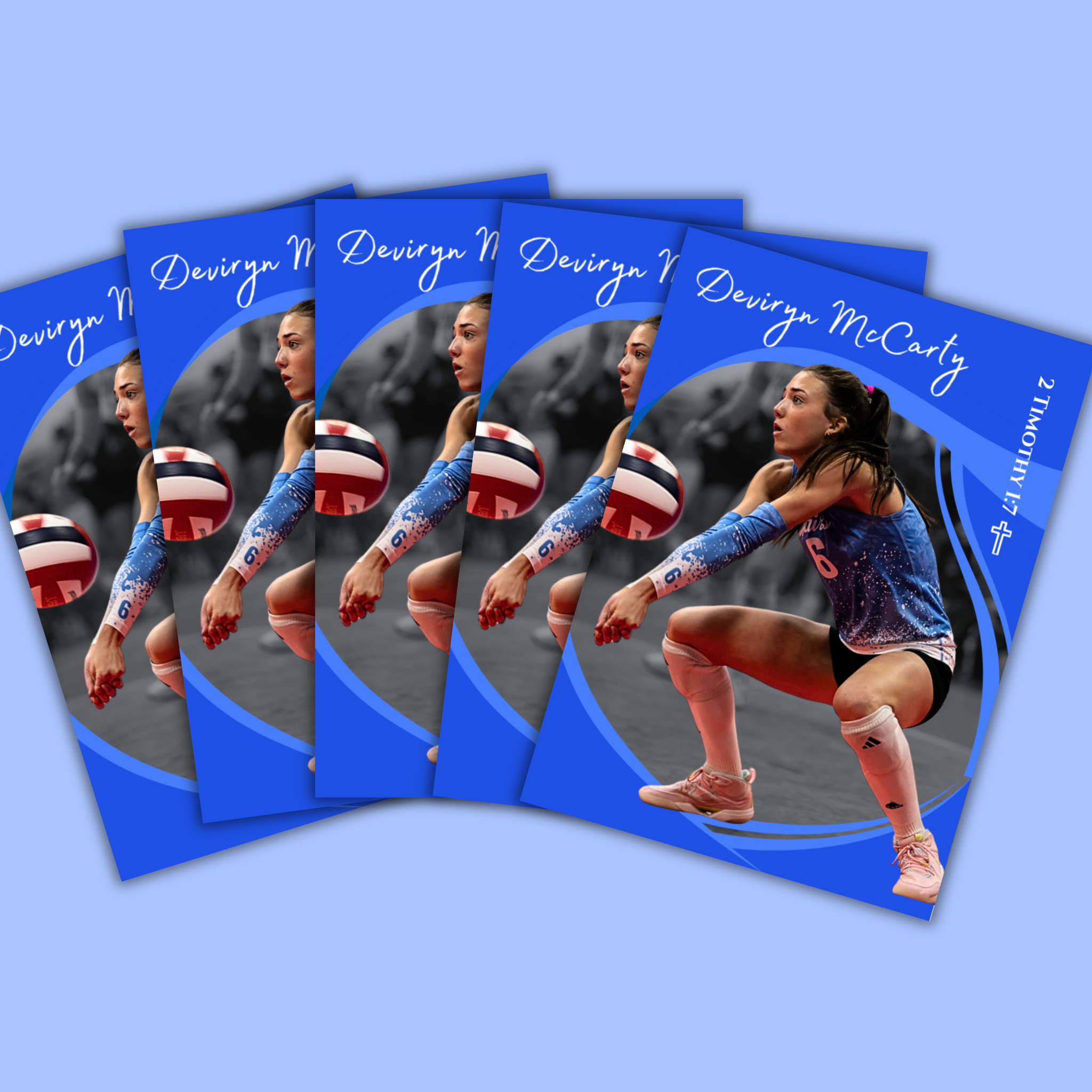 Deviryn McCarty - NIL Debut Trading Card (5-Pack)