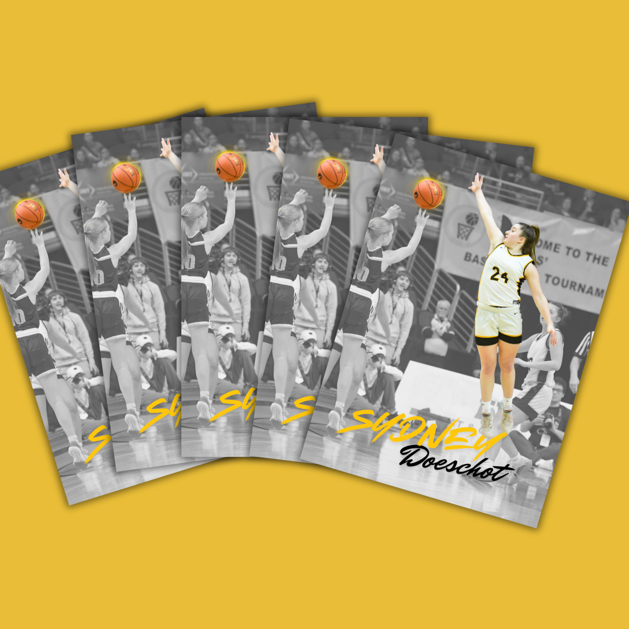 Sydney Doeschot ~ NIL Debut Trading Card (5-Pack)
