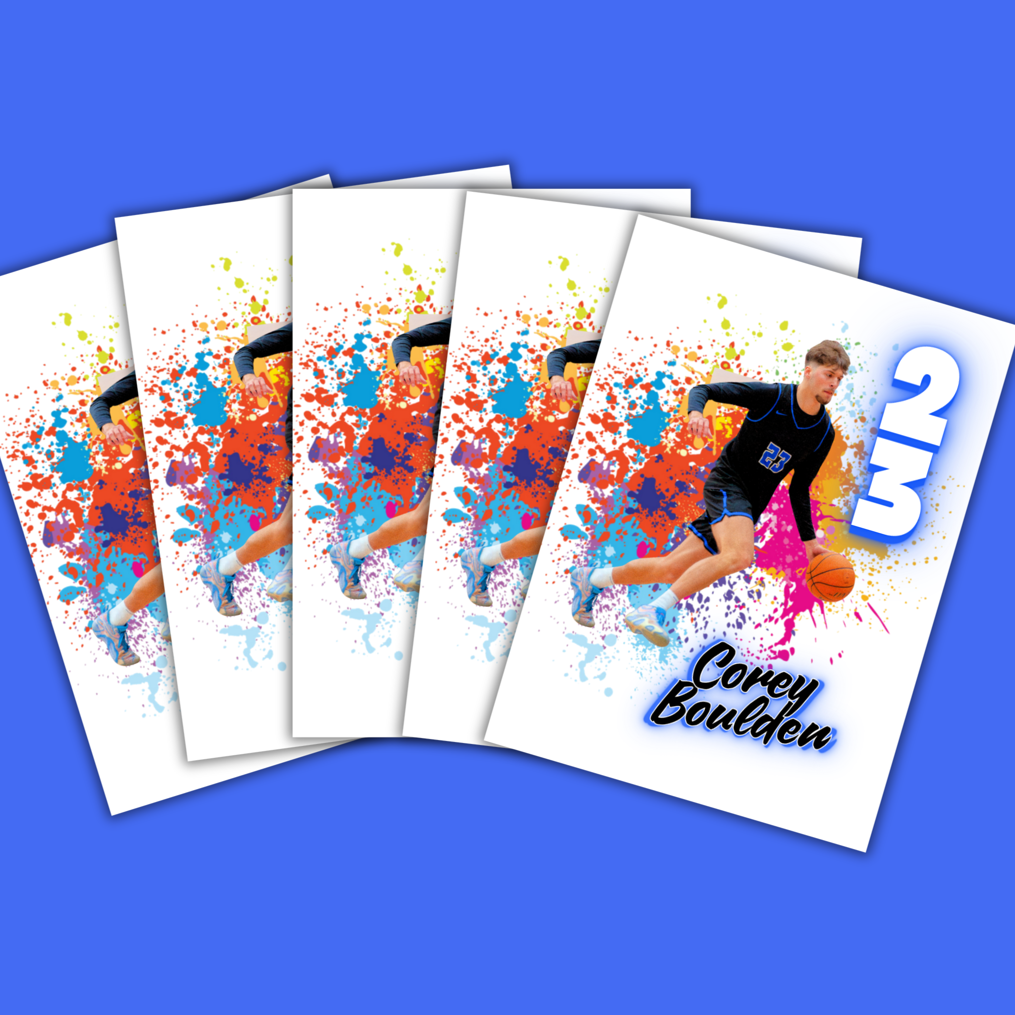 Corey Boulden ~ NIL Debut Trading Card (5-Pack)