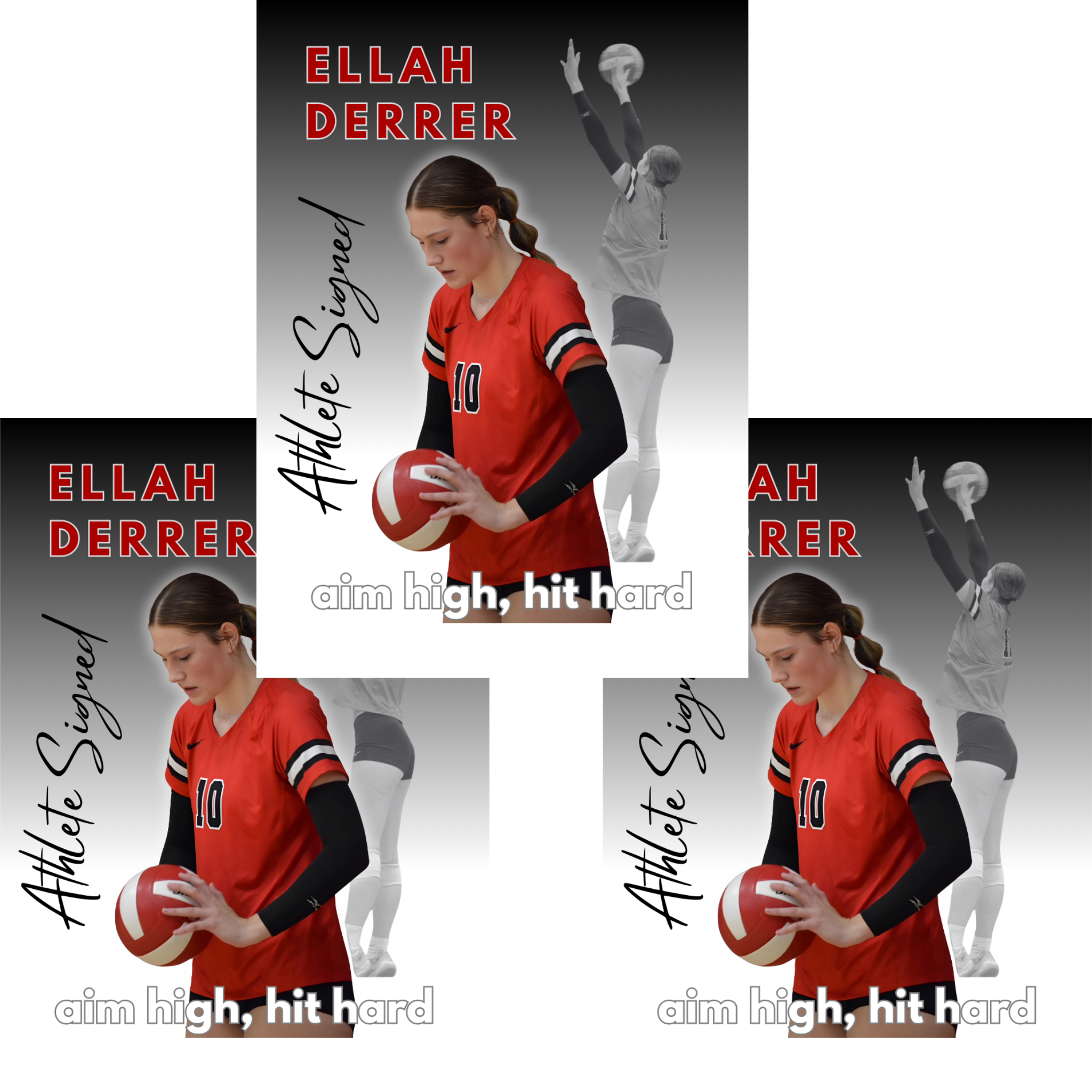 Ellah Derrer – Autograph Edition NIL Trading Card (3-Pack)
