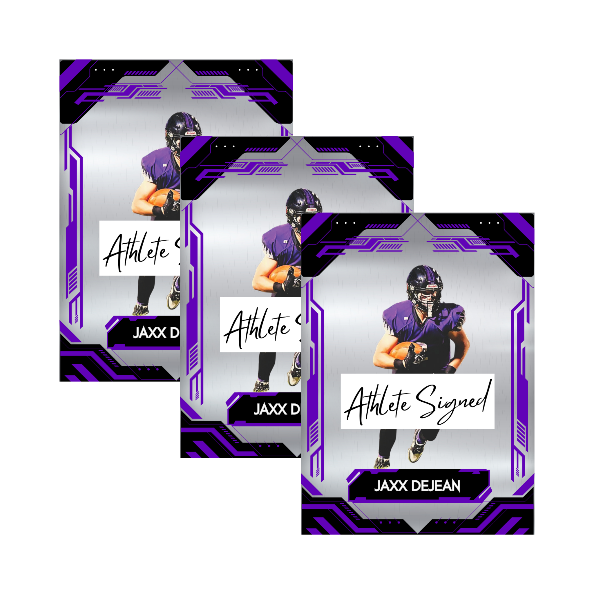 Jaxx DeJean – Autograph Edition NIL Trading Card (3-Pack)