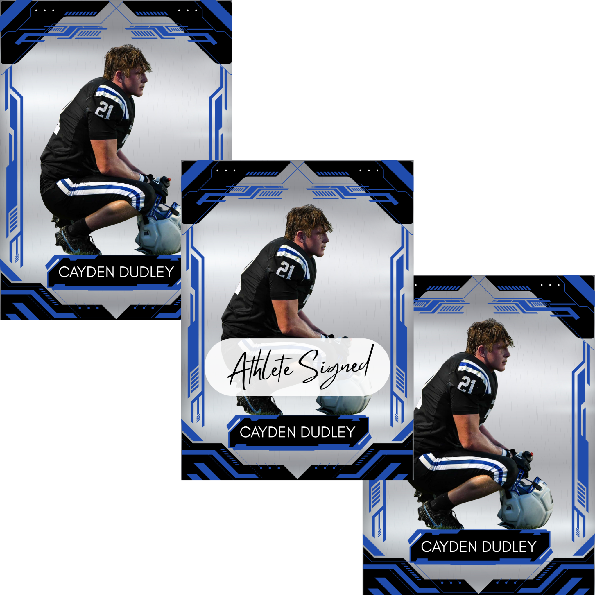 Cayden Dudley - 3 Card NIL Collector’s Bundle