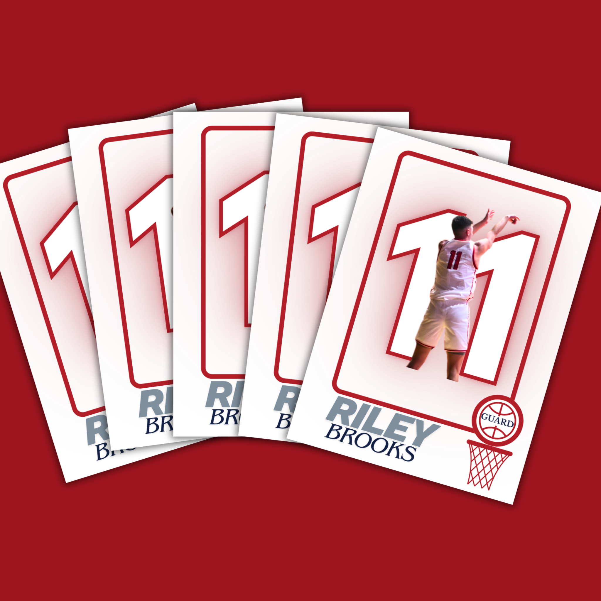Riley Brooks ~ NIL Debut Trading Card (5-Pack)