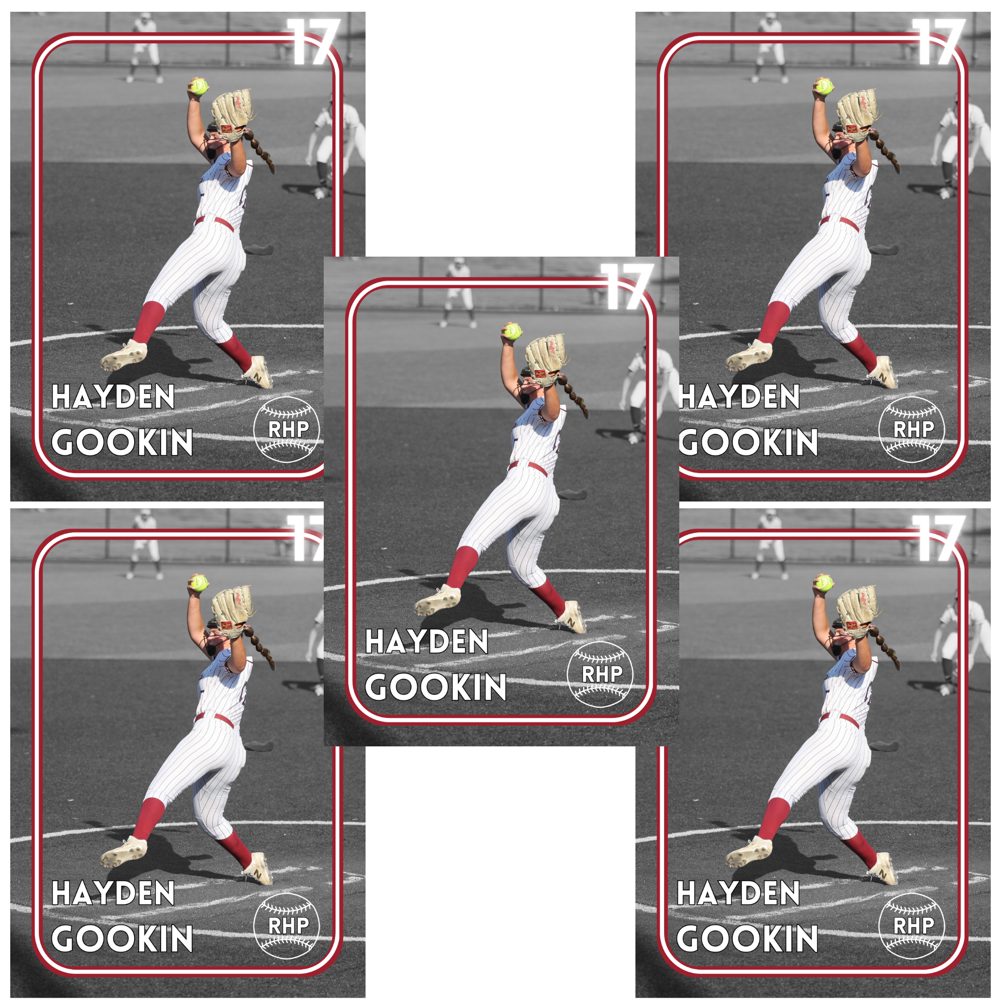 Hayden Gookin – NIL Debut Trading Card (5-Pack)