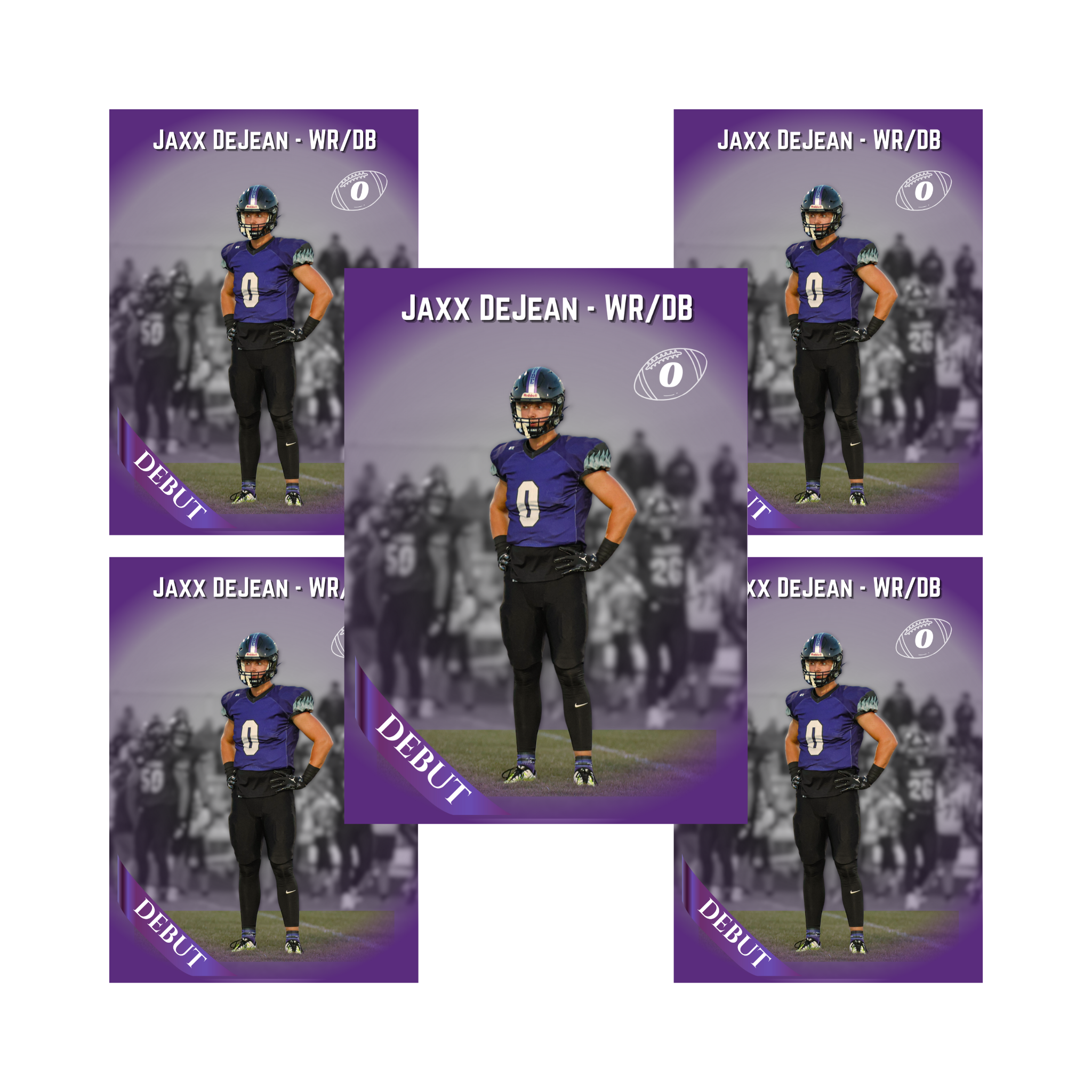 Jaxx DeJean – NIL Debut Trading Card (5-Pack)