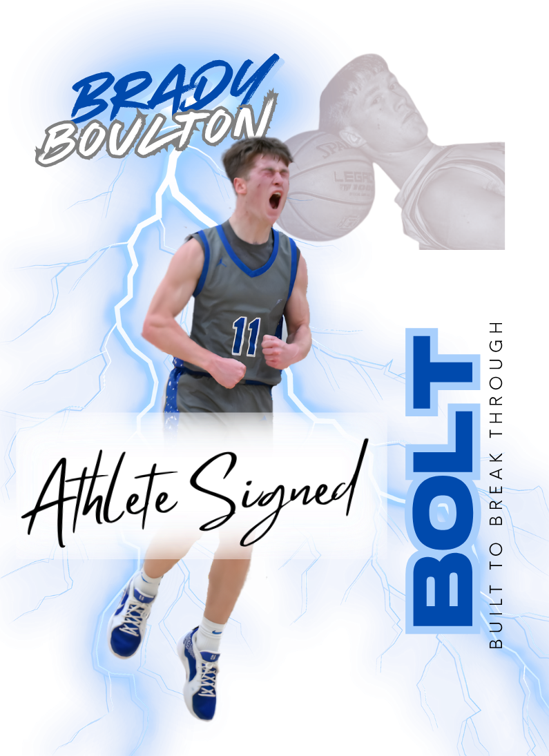 Brady Boulton – Autographed NIL Trading Card
