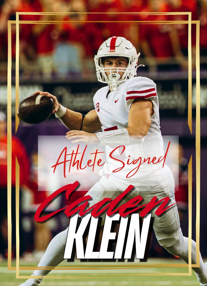 Caden Klein ~ Autographed NIL Trading Card