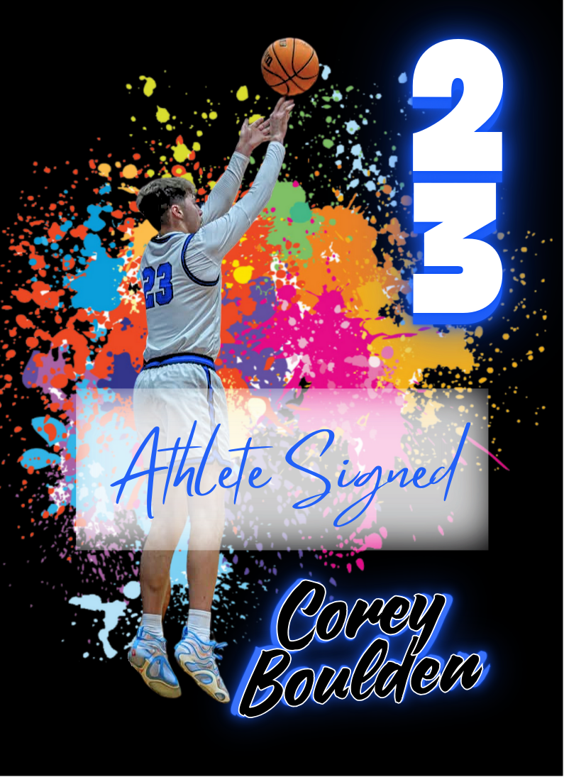 Corey Boulden ~ Autographed NIL Trading Card
