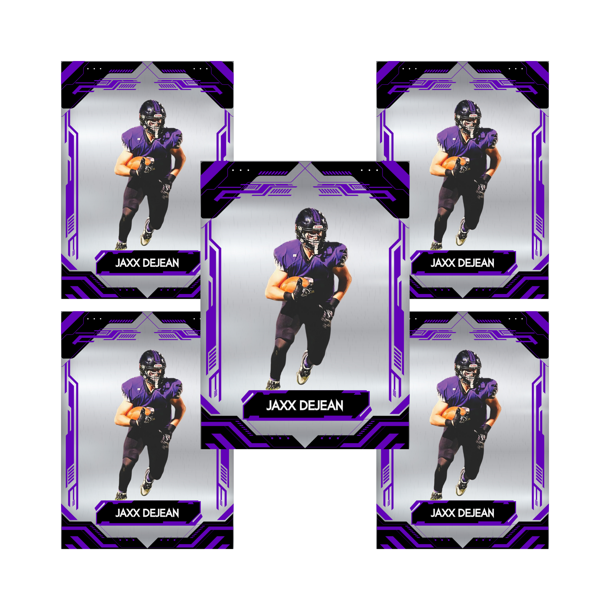 Jaxx DeJean – Limited Edition NIL Trading Card (5-pack)