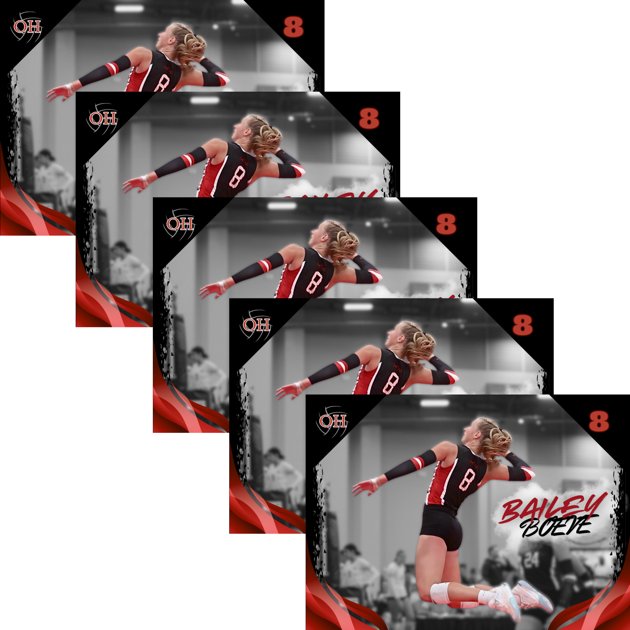 Bailey Boeve- NIL Debut Trading Card (5-Pack)