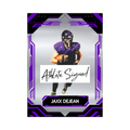 Jaxx DeJean ~ Autographed NIL Trading Card