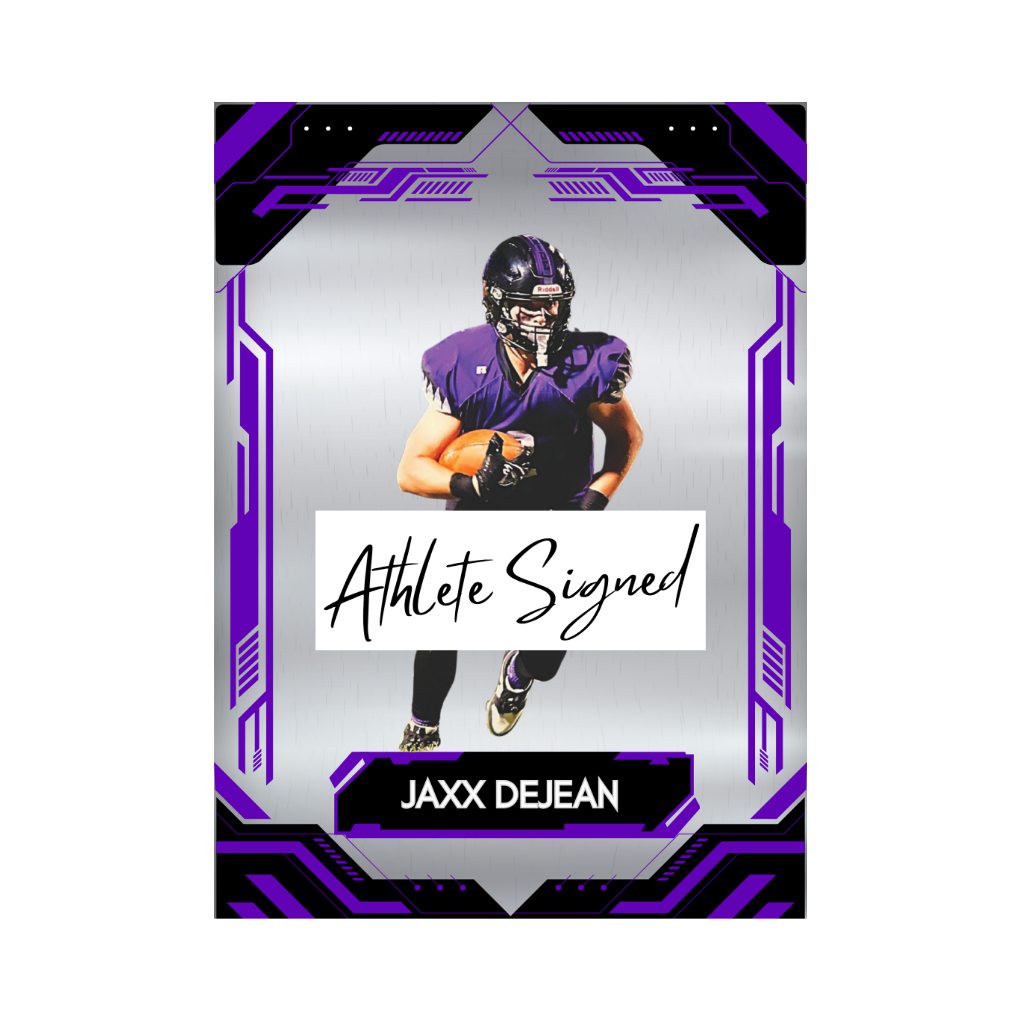 Jaxx DeJean – Autographed NIL Trading Card