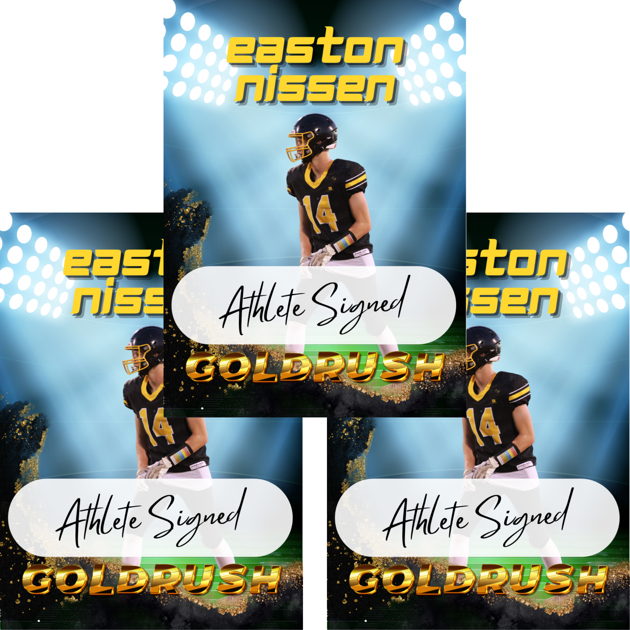 Easton Nissen – Autograph Edition NIL Trading Card (3-Pack)