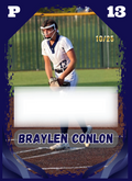 Braylen Conlon – Autographed NIL Trading Card
