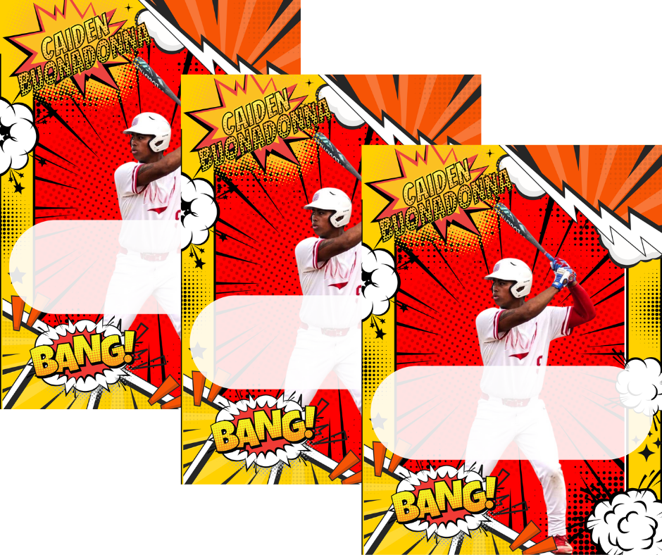 Caiden Buonadonna – Autograph Edition NIL Trading Card (3-Pack)
