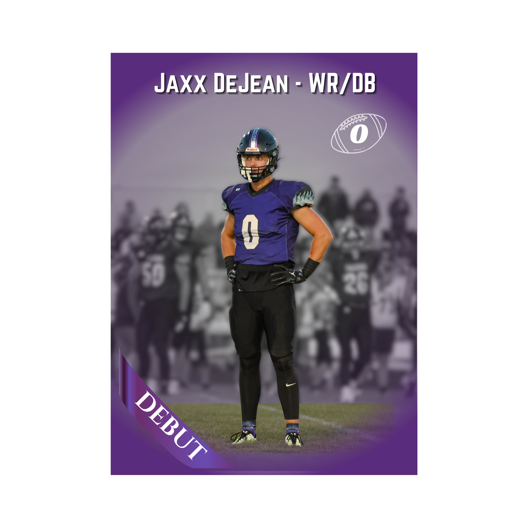 Jaxx DeJean – NIL Debut Trading Card