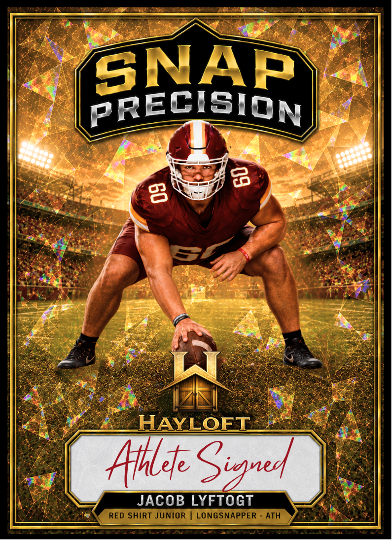 Jacob Lyftogt ~ Autographed NIL Trading Card