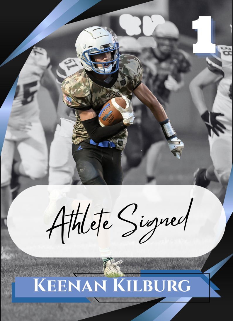Keenan Kilburg – Autographed NIL Trading Card