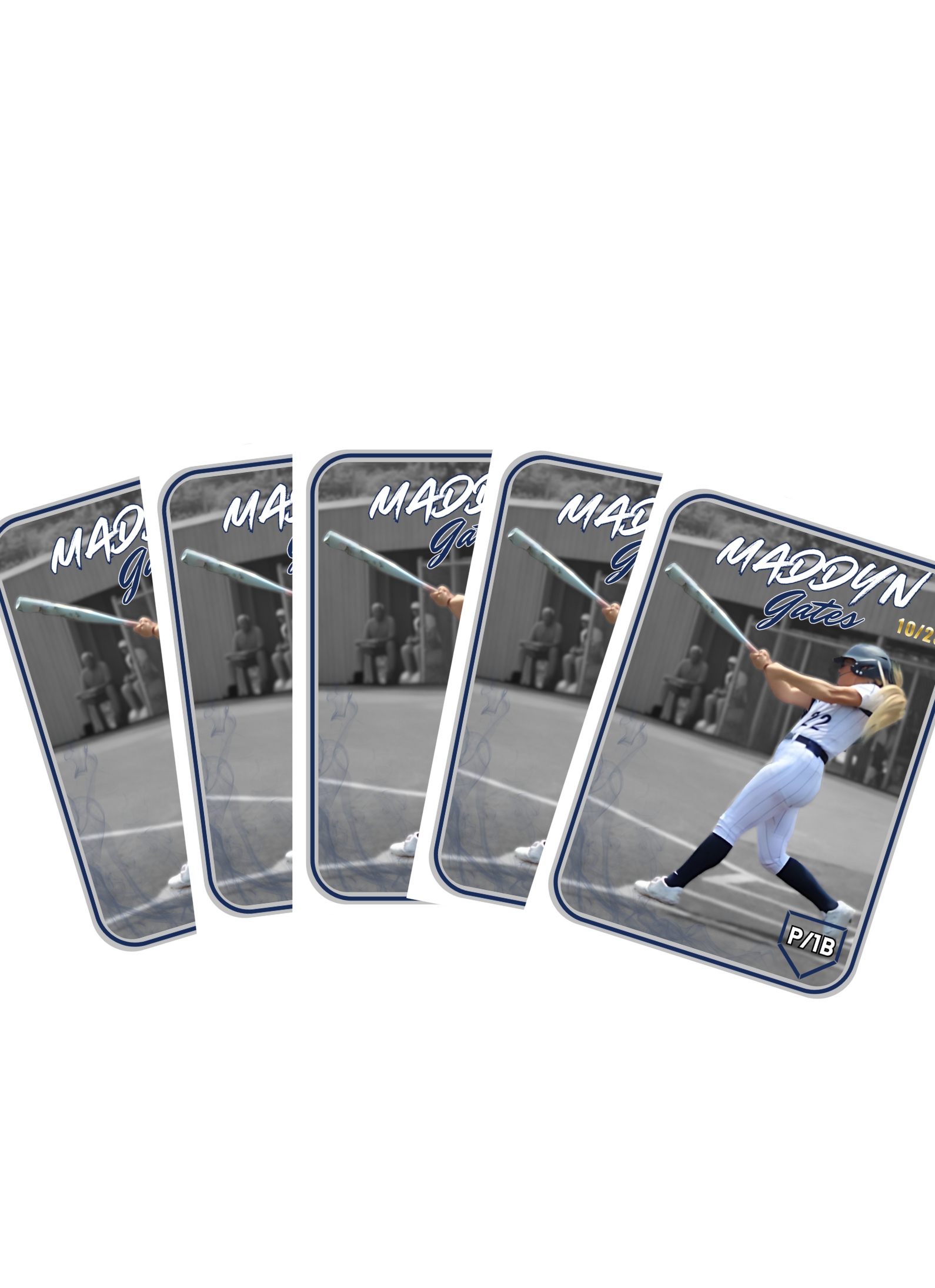 Maddyn Gates – Limited Edition NIL Trading Card (5-pack)
