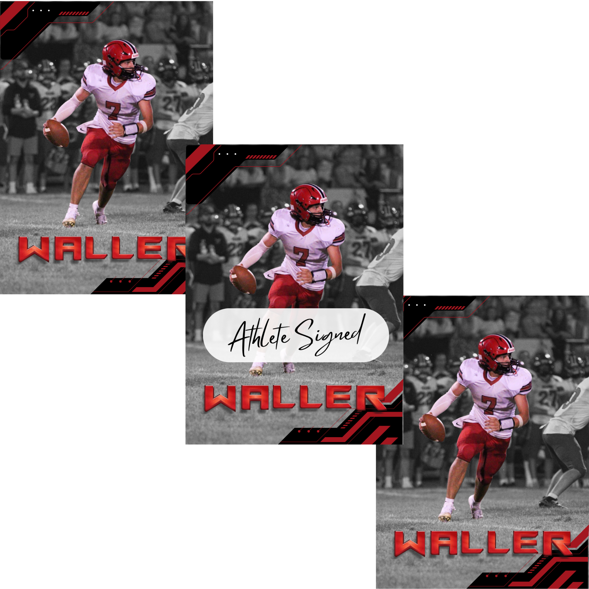 Benny Waller 3-Card NIL Collector’s Bundle