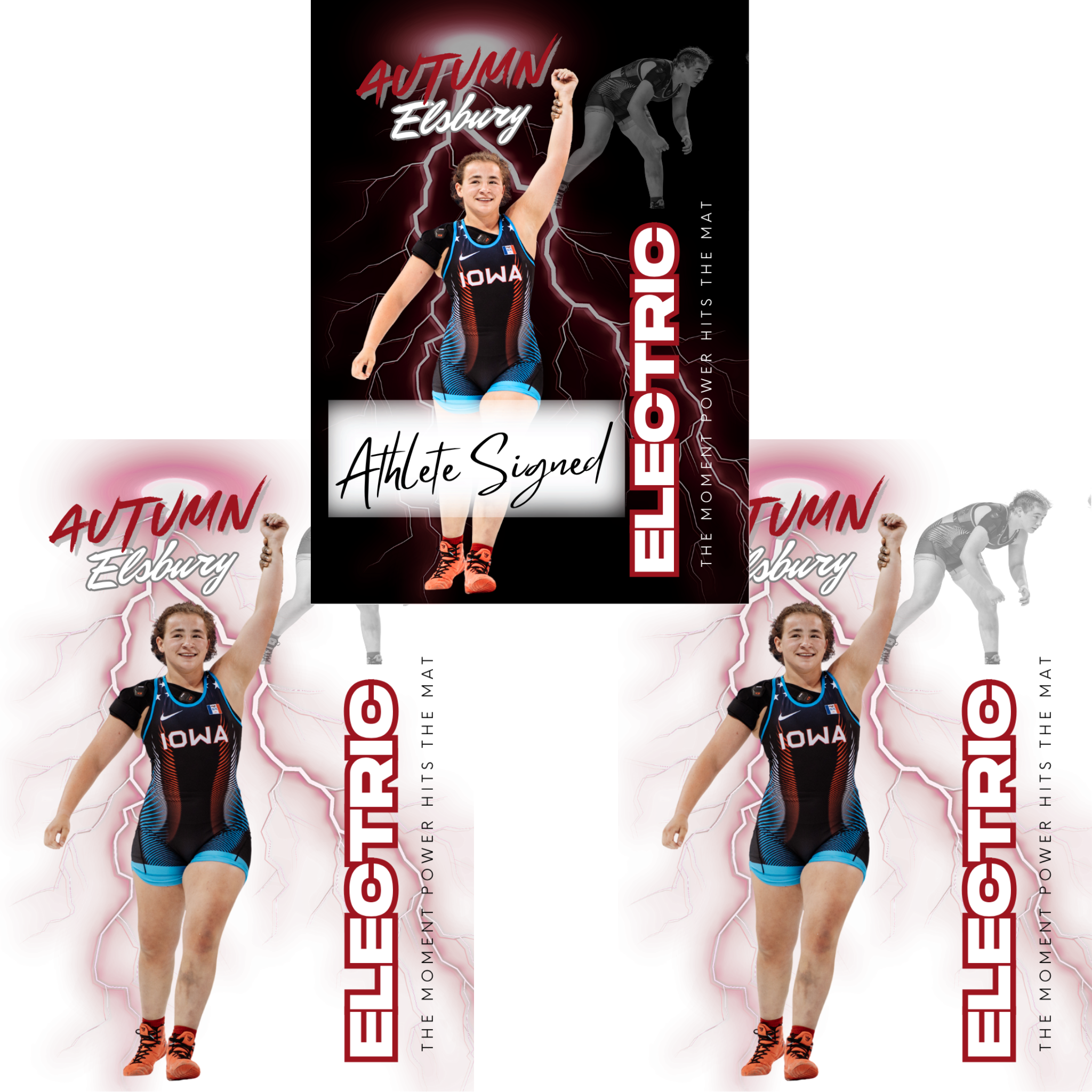 Autumn Elsbury ~ 3-Card NIL Collector’s Bundle