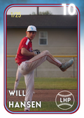 Will Hansen – Autographed NIL Trading Card
