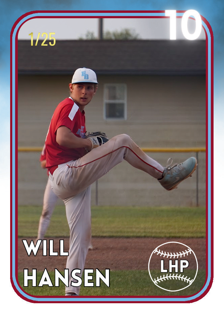 Will Hansen – Autographed NIL Trading Card