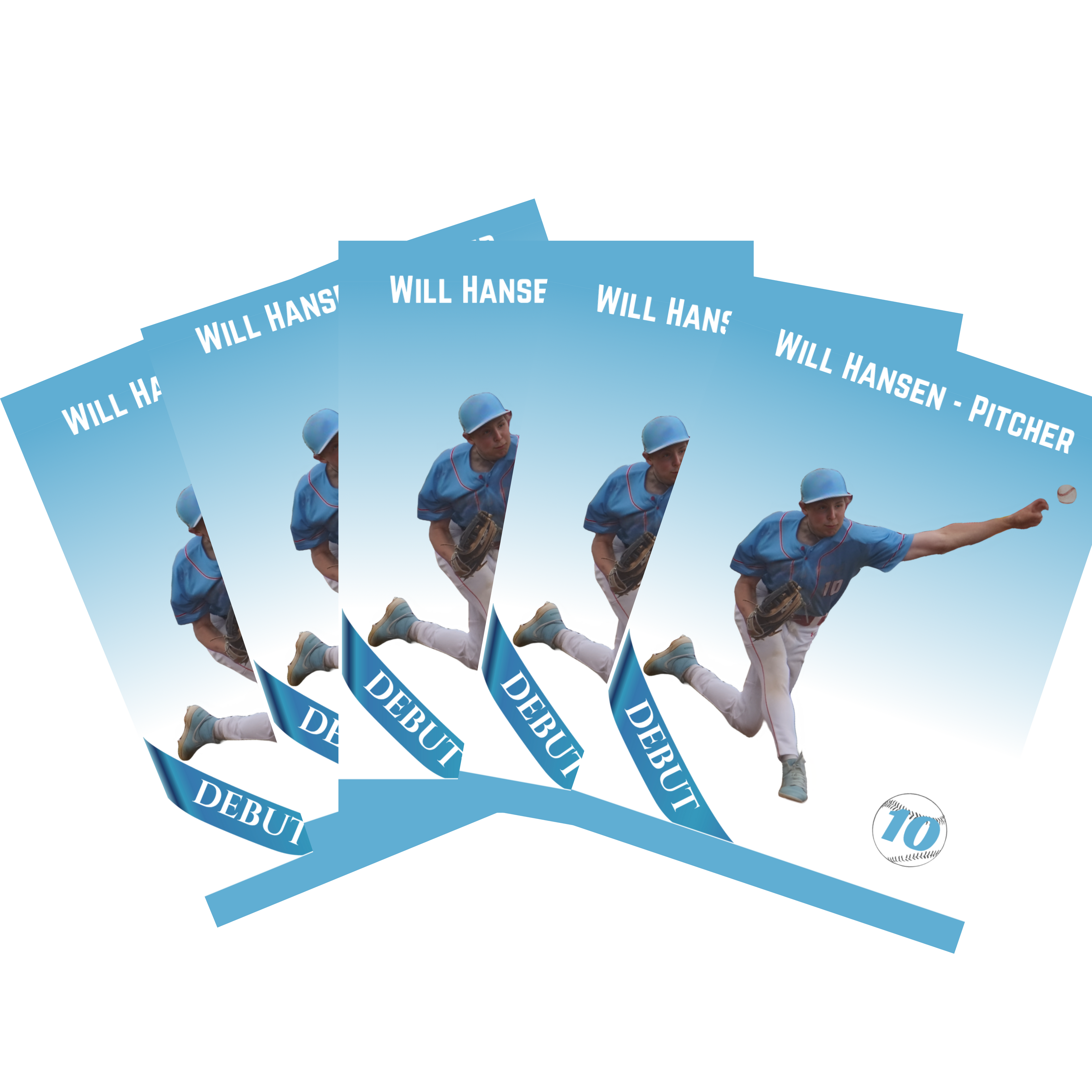 Will Hansen – NIL Debut Trading Card (5-Pack)