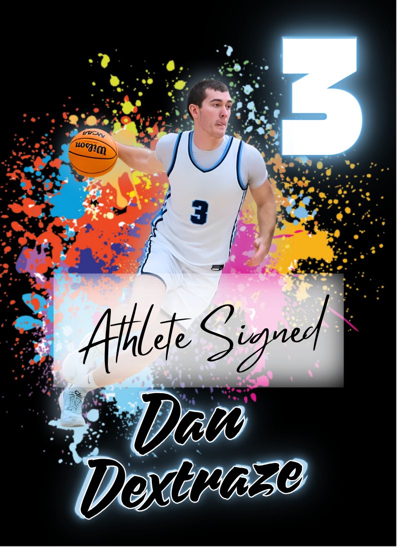 Dan Dextraze ~ Autographed NIL Trading Card