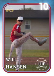 Will Hansen – Limited Edition NIL Trading Card